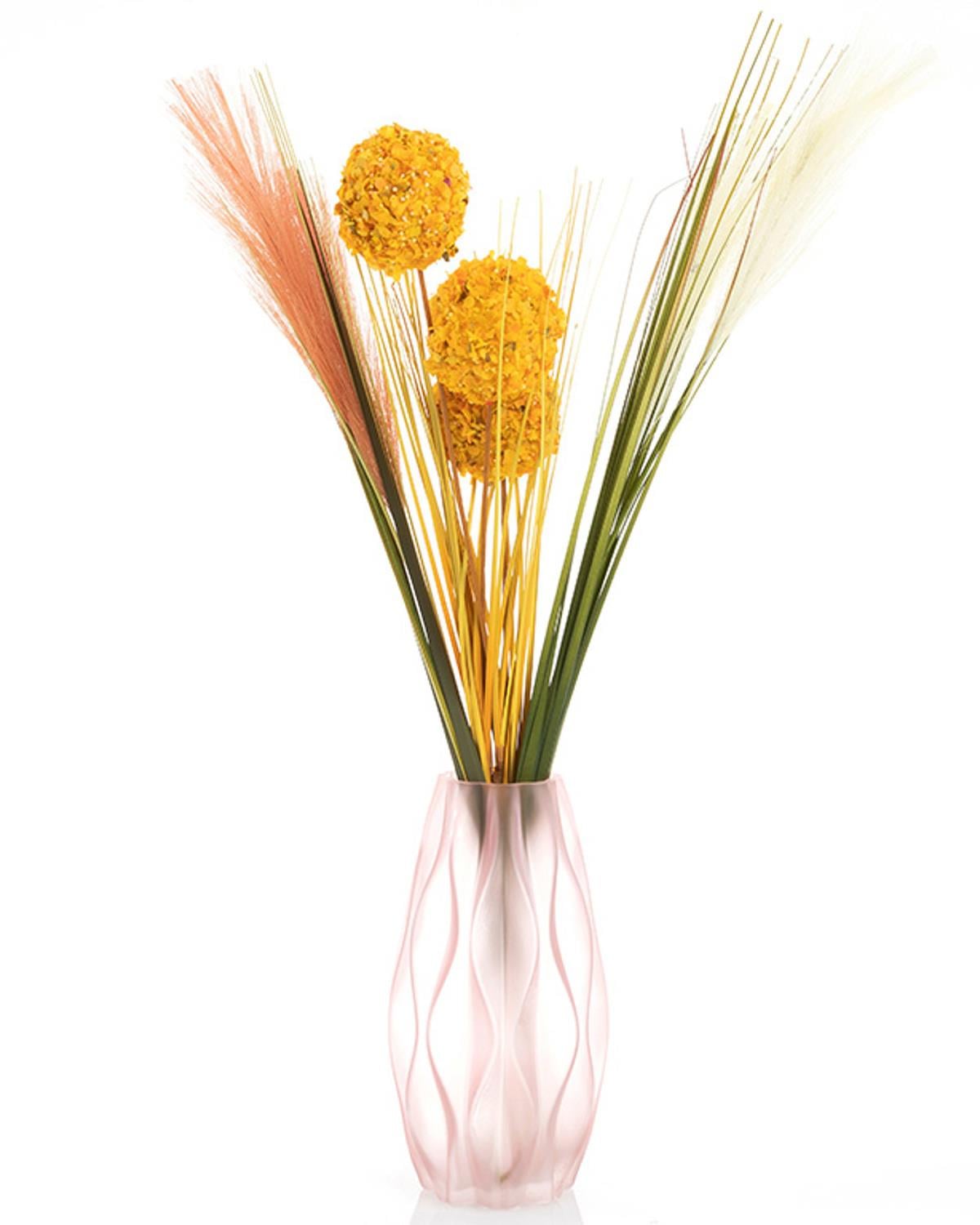 Grass Artificial Flower 75 cm Cream