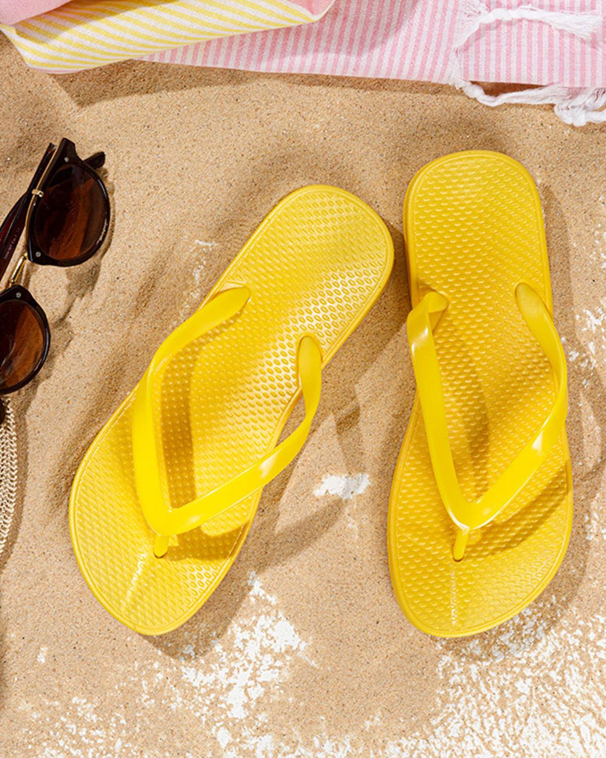Havana Slippers Beach Slipper 36 Yellow