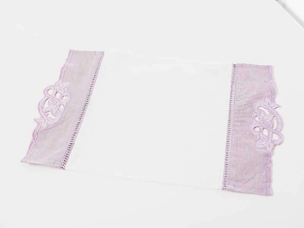 Helen АМЕРИКАНЗКИ СЕРВИЗ Бродирани 33x48 cm Lilac.