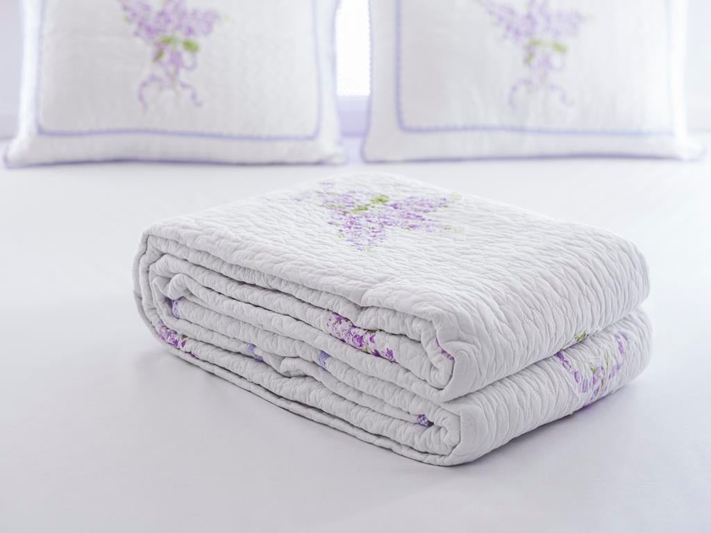 Hermosa ПОКРИВКА ЗА ЛЕГЛО К Двоен Country 240x260 cm Lilac.