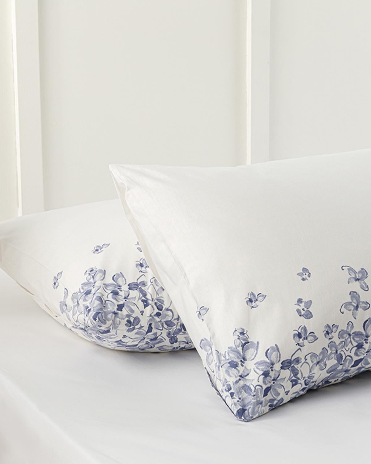 Hydrangea Garden Калъфка За Възглавница 2 бр. Памучен 50x70 см Хортензия