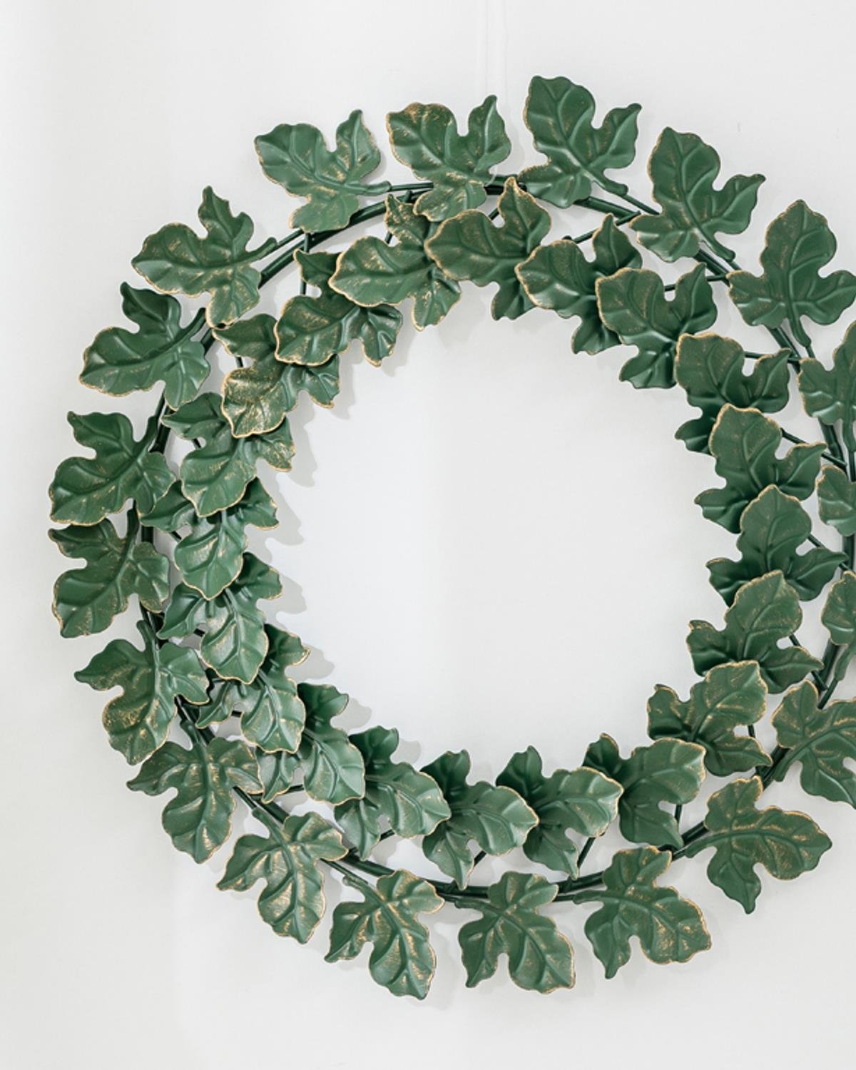 Infinity Loop Украшение За Врата Метал 33x33x1,7 cm Зелен