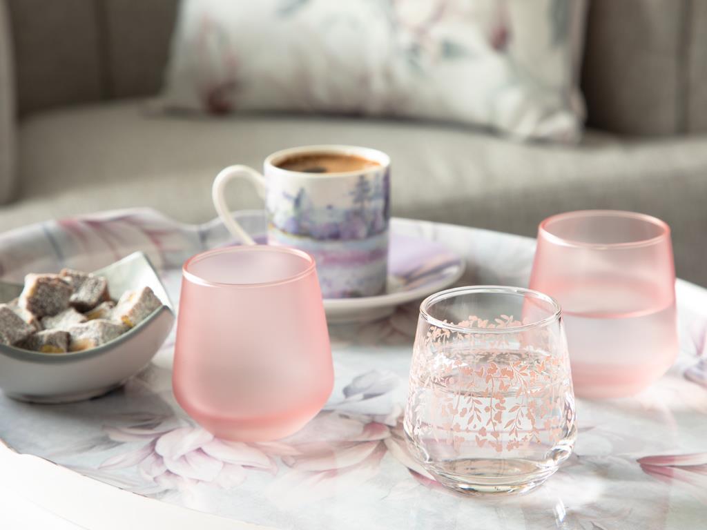 ivy ВОДНА ЧАША 6 Set Served with Coffee Cam 115 ml Transparent