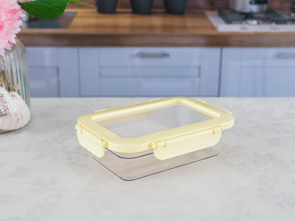 Jonah КУТИЯ ЗА СЪХРАНЕНИЕ Пластмасов 0,6 L Yellow.