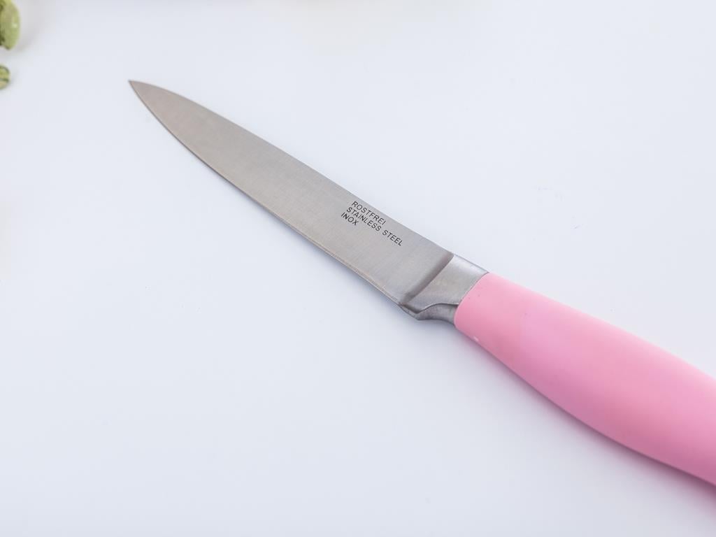 Kayle НОЖ Нож за белене Неръждаема стомана 12 cm Pink