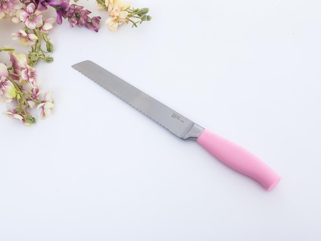 Kayle НОЖ Нож за хляб Неръждаема стомана 20 cm Pink
