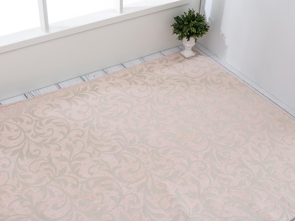 Lace КИЛИМ Жакардов 120x180 cm Powder Pink.
