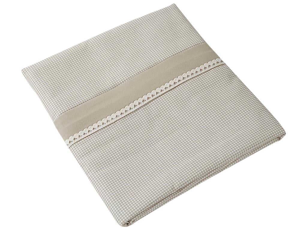 Lace КУХНЕНСКА ПОКРИВКА З Памучен 150x150 cm Light Beige