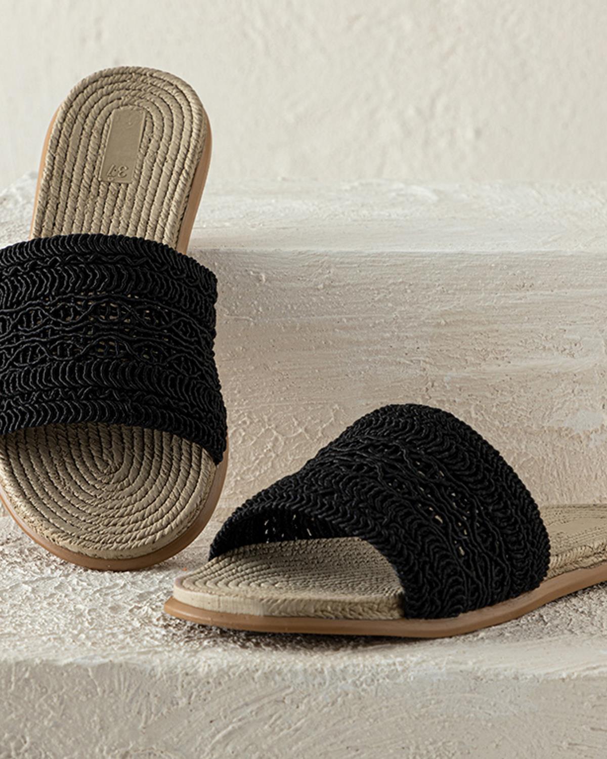 Women Sandals 36 Black