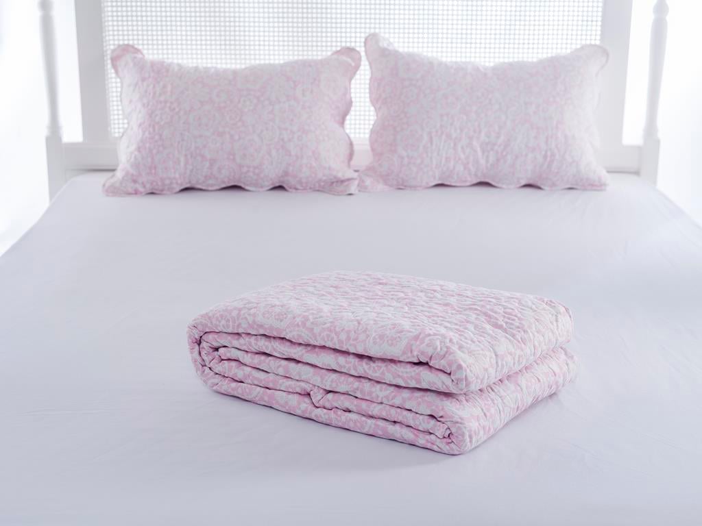 Lacin ПОКРИВКА ЗА ЛЕГЛО К Двоен Микрофибер 240x260 cm Pink