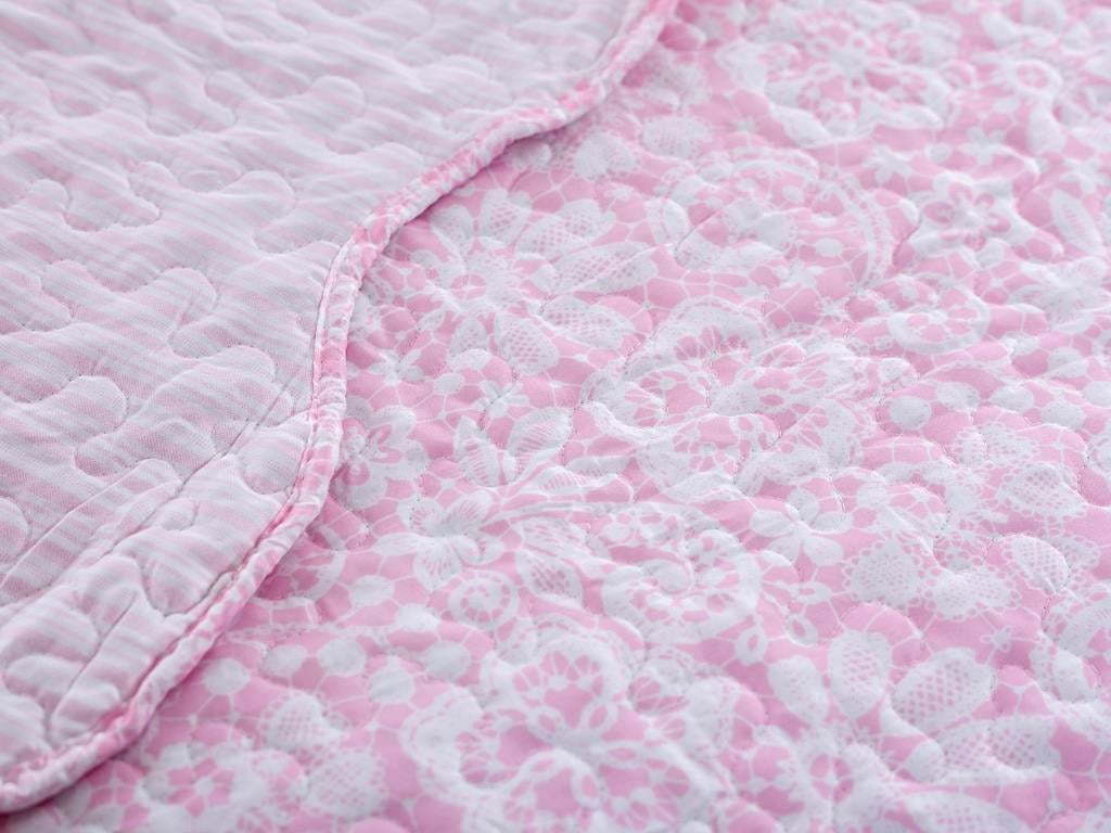 Lacin ПОКРИВКА ЗА ЛЕГЛО К Двоен Микрофибер 240x260 cm Pink