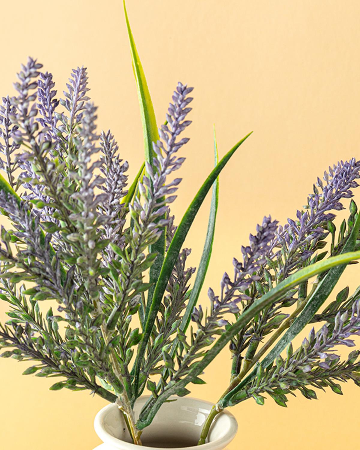 Lavender Field Artificial Flower - One Pc 38 cm Purple