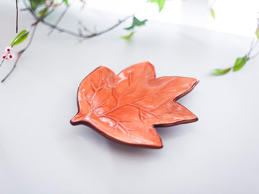 Leaf ДРЪНКУЛКА Декоративно Orange,