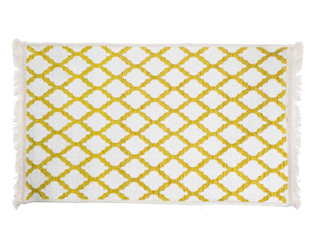 Lemon КИЛИМ Шенил Шенил 120x180 cm White-Yellow