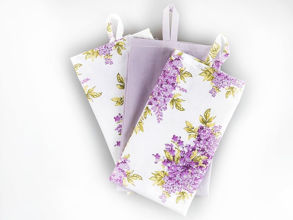 Lilac КЪРПА ЗА ИЗСУШАВАНЕ 3 бр. Отпечатано 40x50 cm .