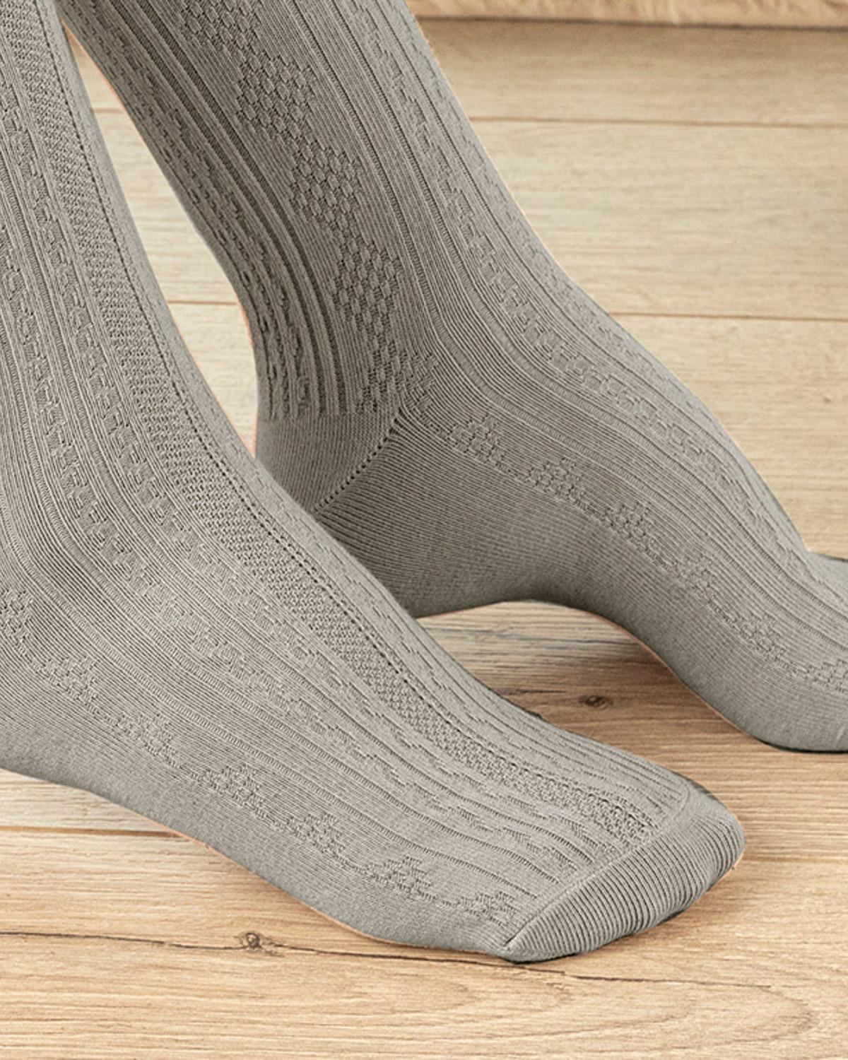 Lisa Дълги Чорапи Жена Памук 36-40 Сив