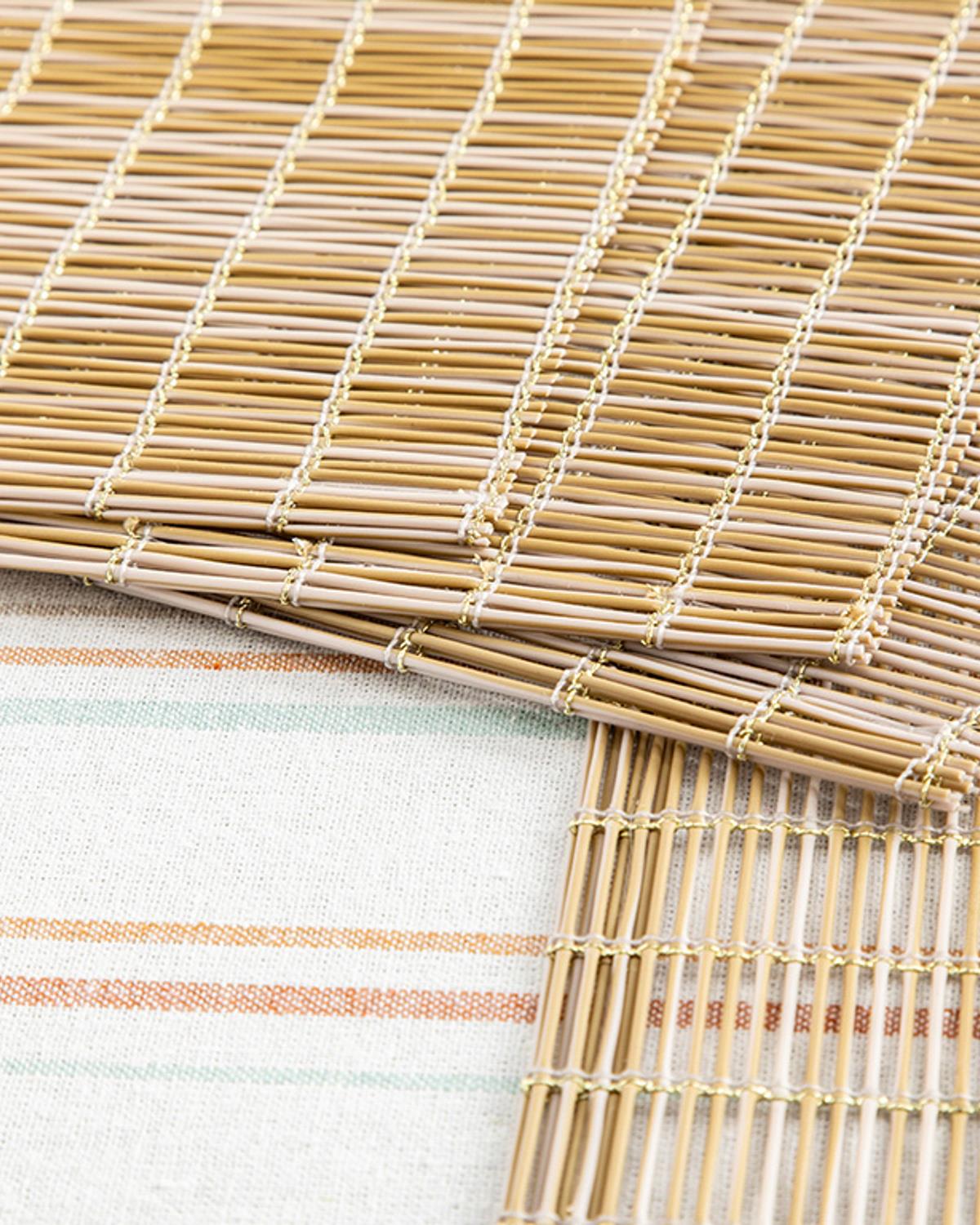 Lorea Американзки Сервиз 4 Бр., Полиетилен, Златисто, 30 X 45 Cm