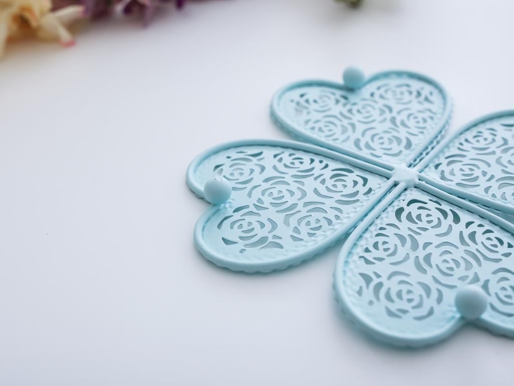 Love НИХАЛЕ Малка Ковано желязо 15,5x15,5x1,2 cm Mint