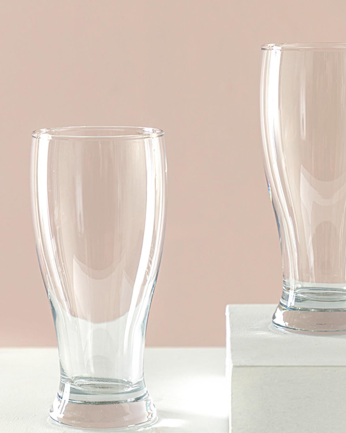 Lyon Чаша 2 бр. за бира Стъкло 565 мл Прозрачен