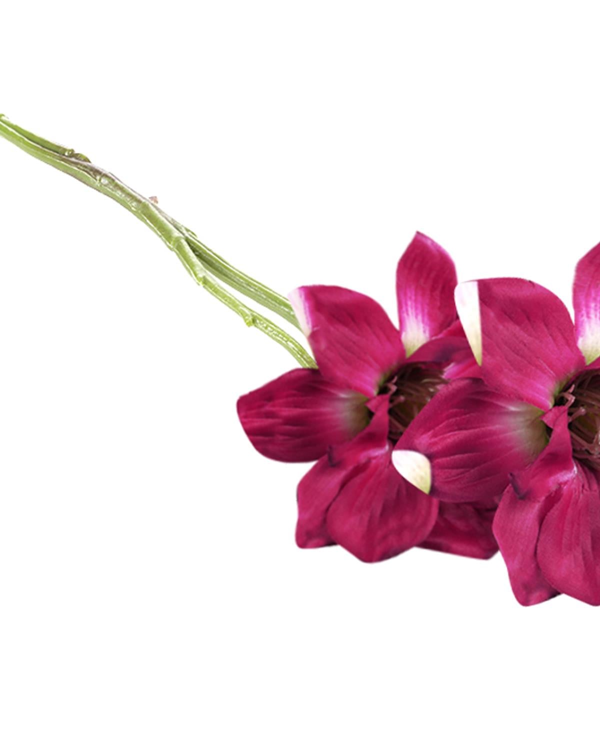 Magnolia Изкуствено Цвете 41 см Тъмнорозов