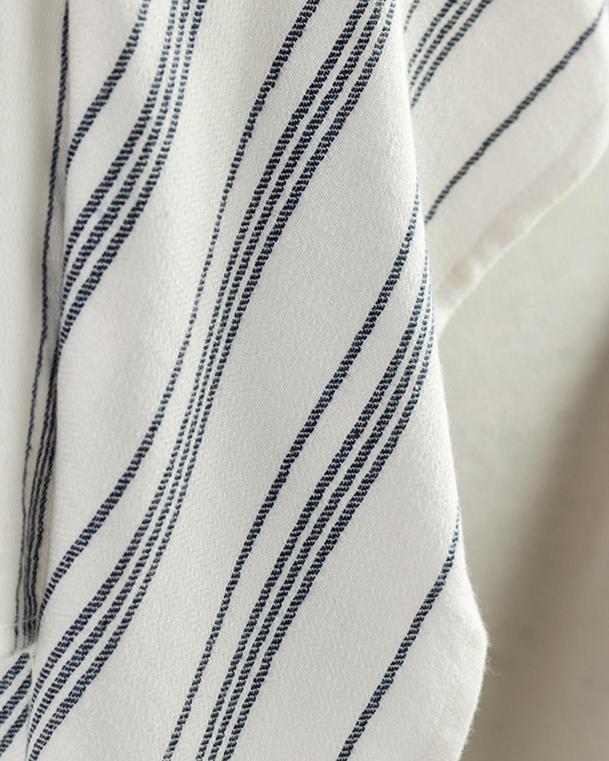 Marine Stripe Кърпа За Сушене Памук 40x60 см Морскосин