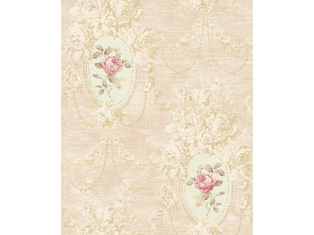 Medallıon Rose ТАПЕТИ Винил Light Pink,