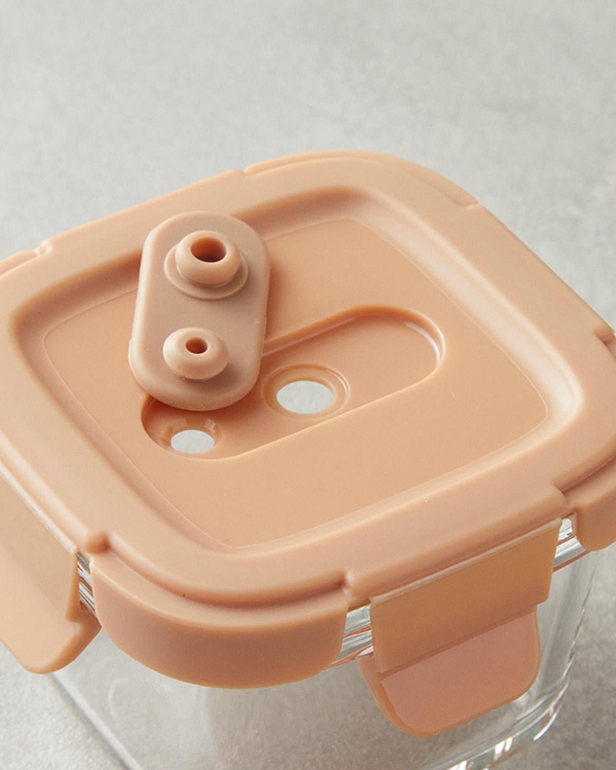 Mini Кутия За Съхранение 2 бр. Стъкло 160 мл Сьомга