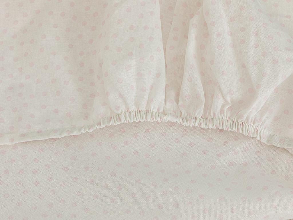 Mini Giraffe БЕБЕШКИ ЧАРШАФИ КОМ Памучен 100x150 cm Pink