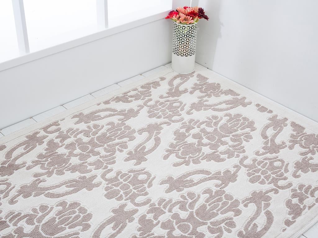 Miranda КИЛИМ Памучен 120x180 cm Brown-Cream