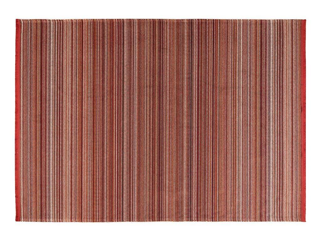 Modern Chic Chenille anti slip Carpet 120x180 cm Red