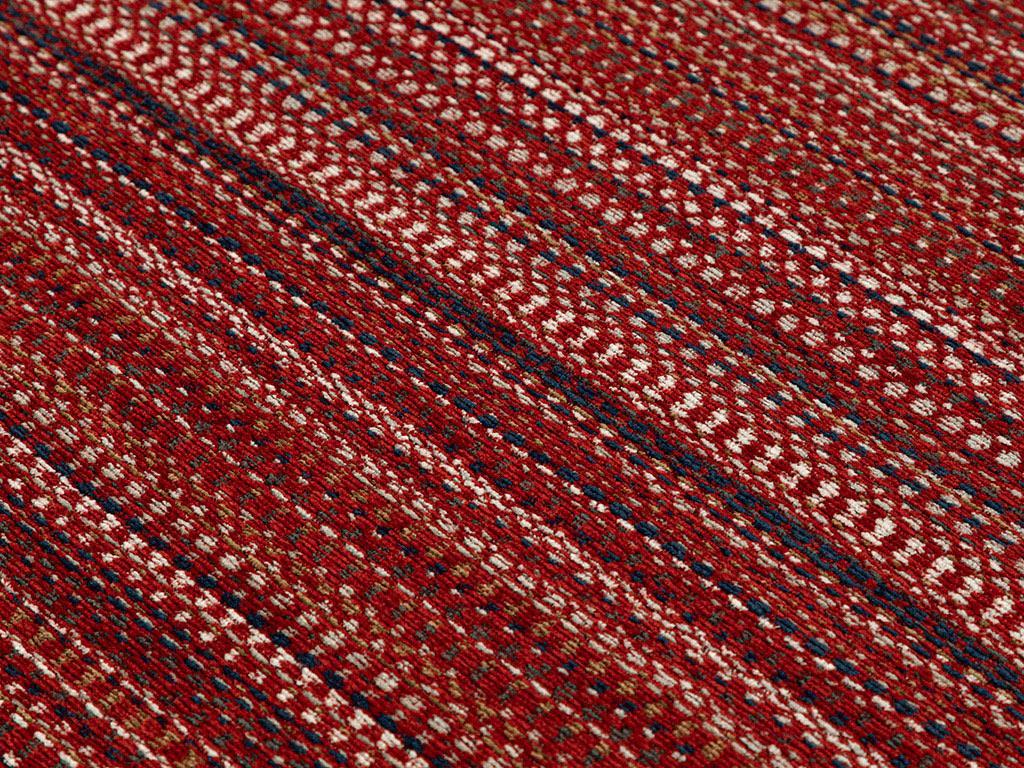 Modern Chic Chenille anti slip Carpet 120x180 cm Red