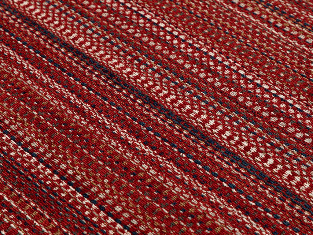 Modern Chic Chenille anti slip Carpet 160x230 cm Red