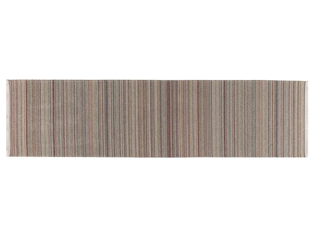 Modern Chic КИЛИМ С нехлъзгащ се гръб Шенил 80x300 cm Orange,