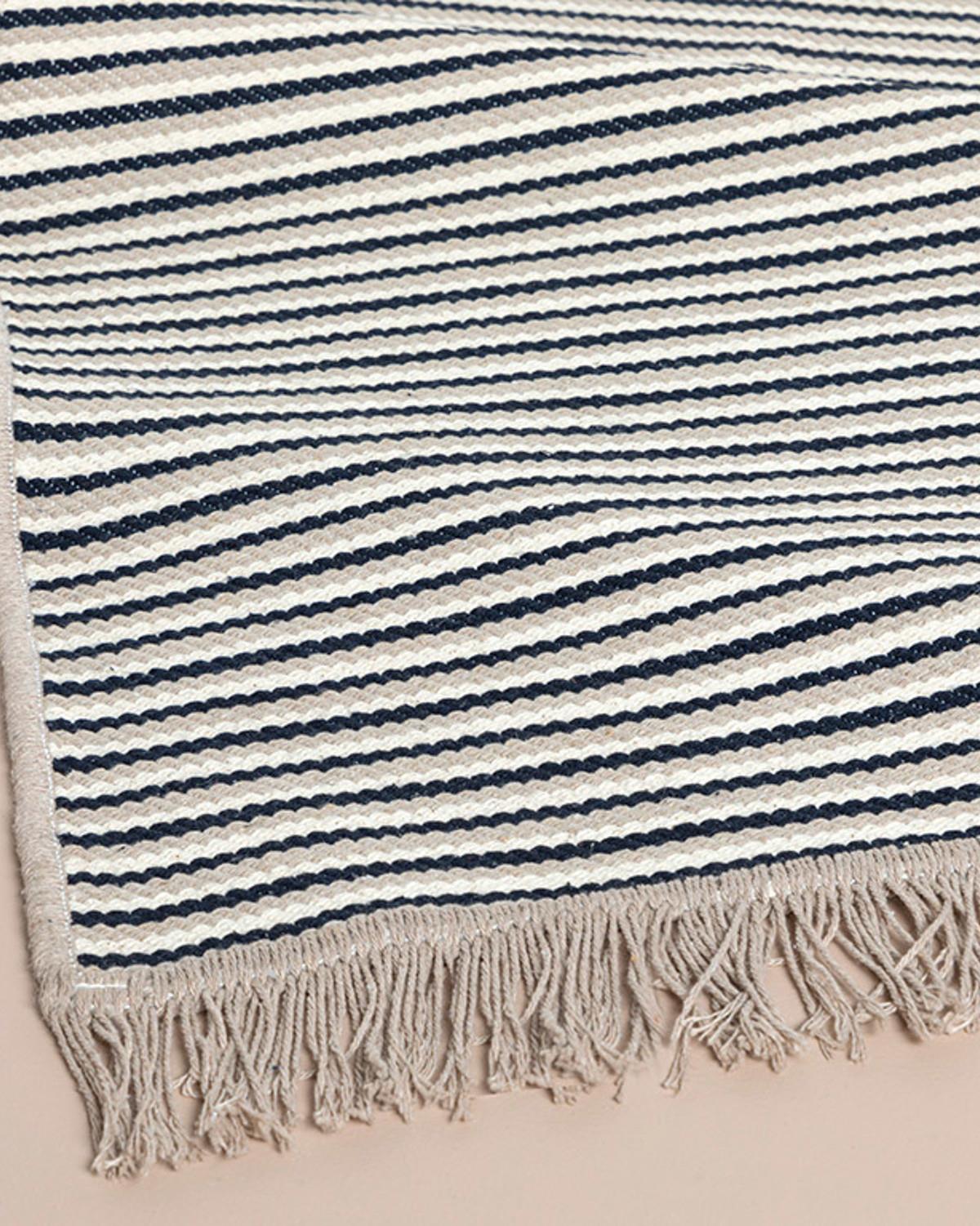Monica КИЛИМ Тъкан 80x150 cm Тъмно синьо