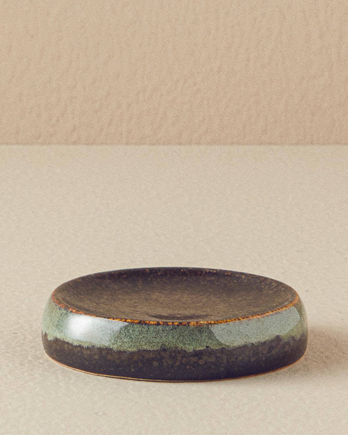 Nora Комплект За Баня 3 бр. Керамика 12x16+9,5x10+11,5x2,5 см Сив