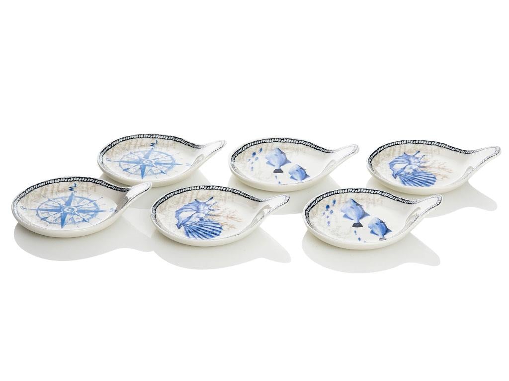 Ocean Blue 6 бр. Bone China BLUE..