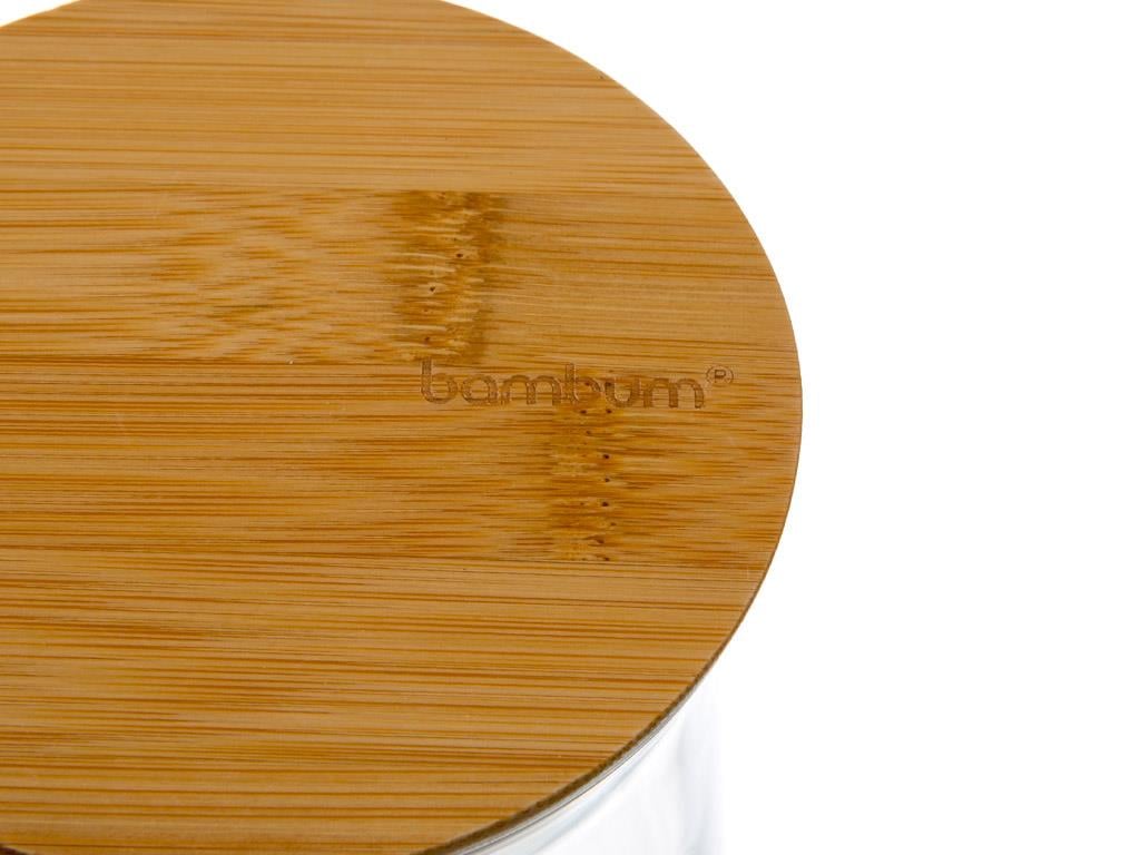 Olla КУТИЯ ЗА СЪХРАНЕНИЕ Средна Бамбук 800 ml Beige