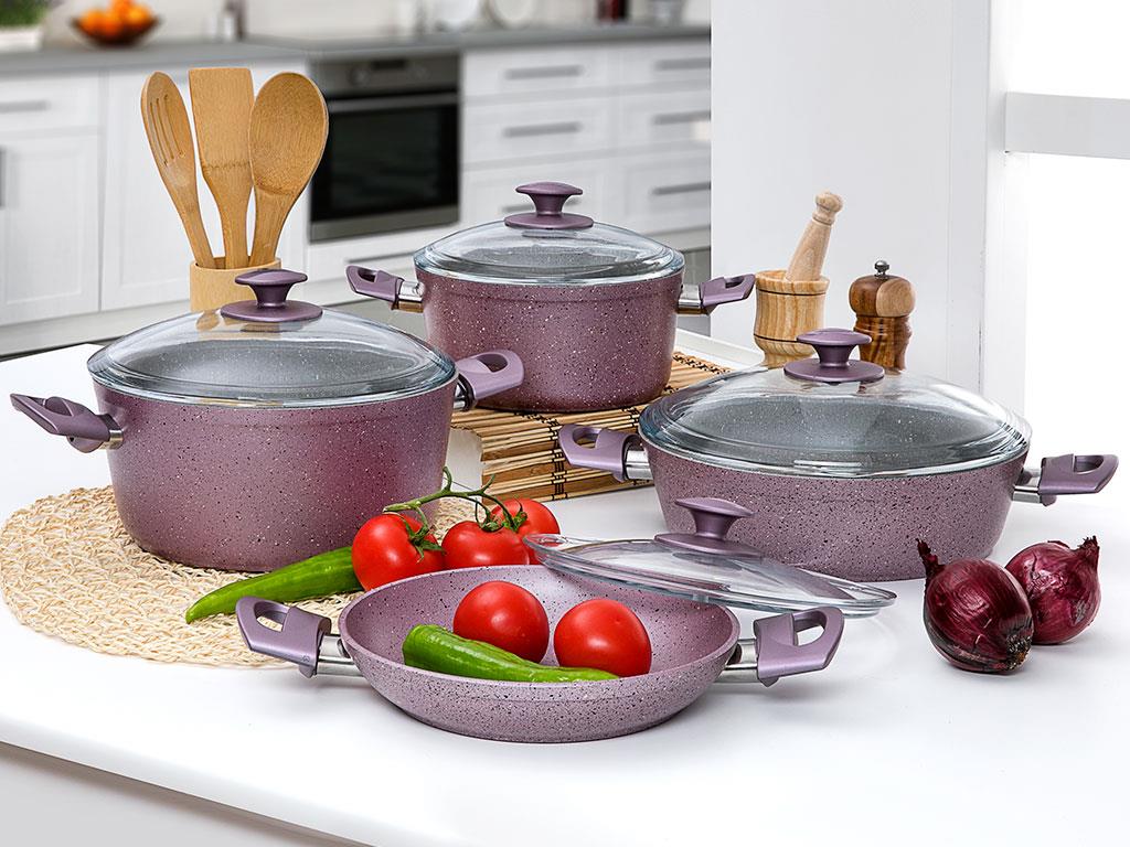 Paprika ТЕНДЖЕРА Единичен Гранит 26 cm Lilac.