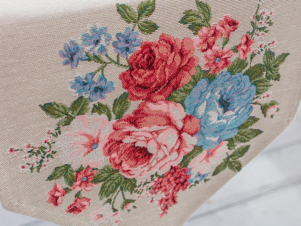 Paradise Rose Ранър Панама 35x150 cm Light Beige
