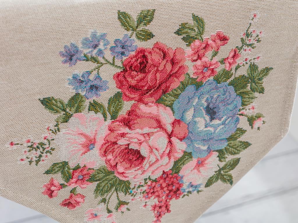 Paradise Rose Ранър Панама 35x150 cm Light Blue