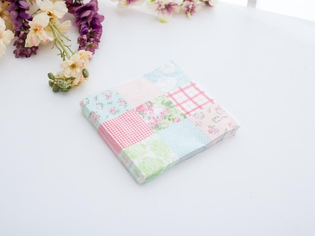 Patch ХАРТИЙНИ САЛФЕТКИ Хартия 33x33 cm Pink
