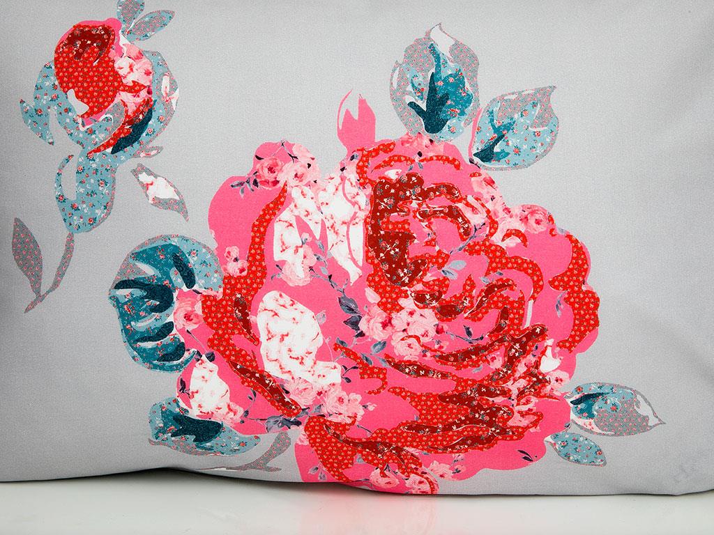Patchy Patch КЪЛЪФКА ЗА ВЪЗГЛАВНИ 2 броя пано Памучен 50x70 cm Red