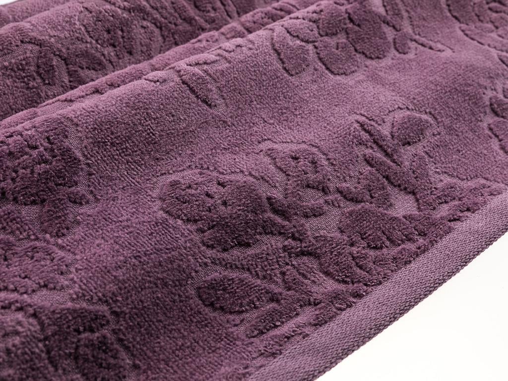 Patchy Patch ХАВЛИЯ ЗА ЛИЦЕ Жакардово кадифе 50x80 cm Dark Purple