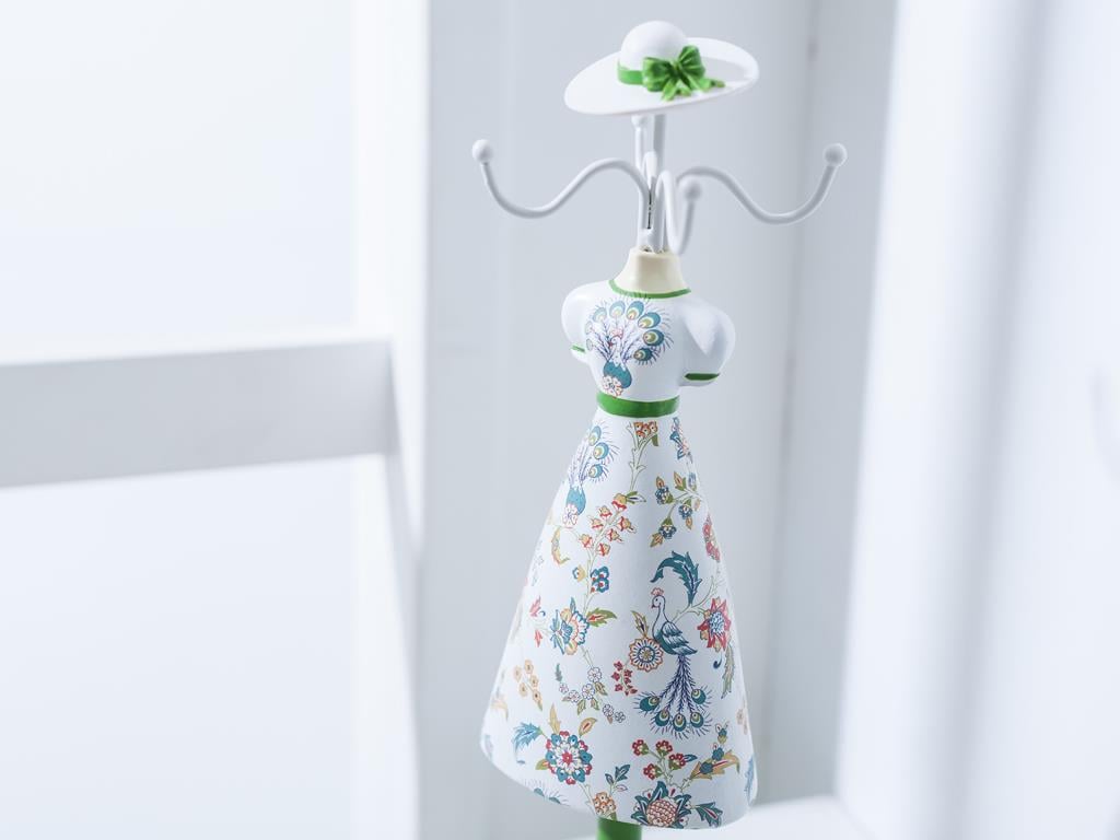 Peacock СТАНД ЗА БИЖУТА Polyresin .