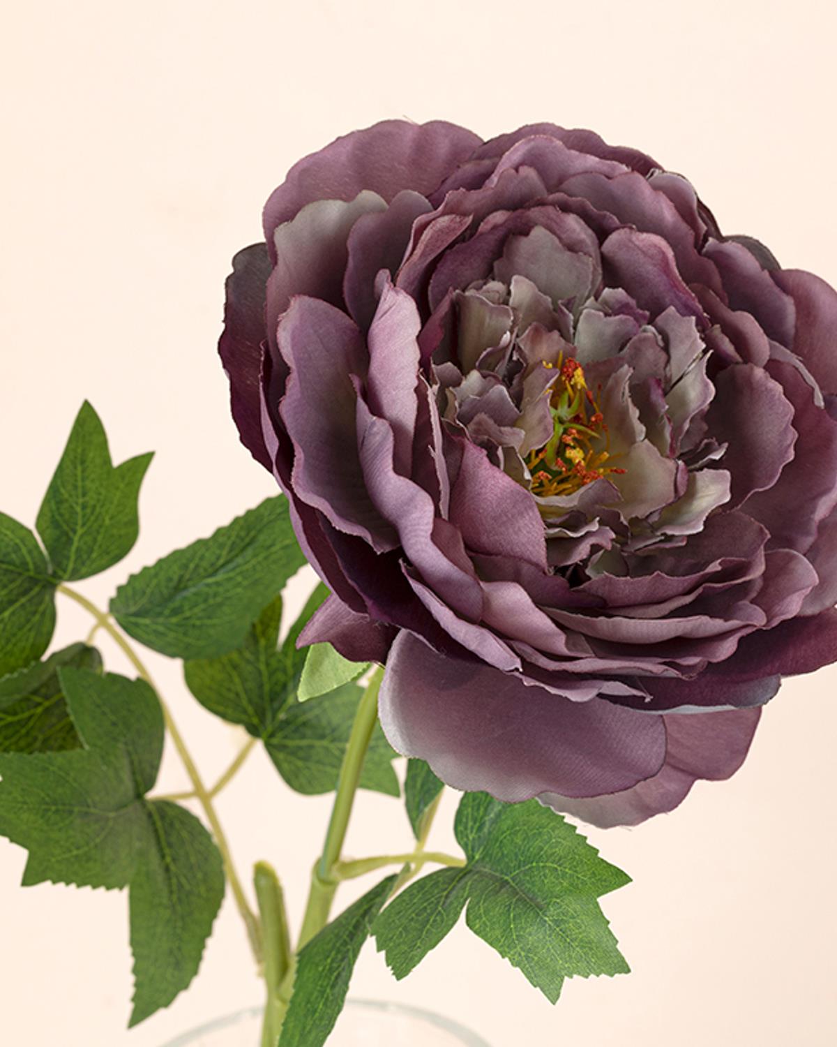 Peony Artificial Flower 45 cm Purple