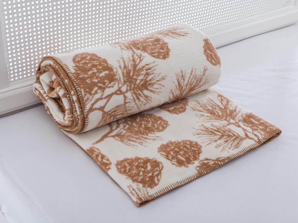 Pinecone ОДЕАЛО Двоен Памучен 200x220 cm Dark Beige
