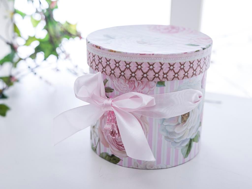 Pink Rose Чаша С краче Порцелан . Gray