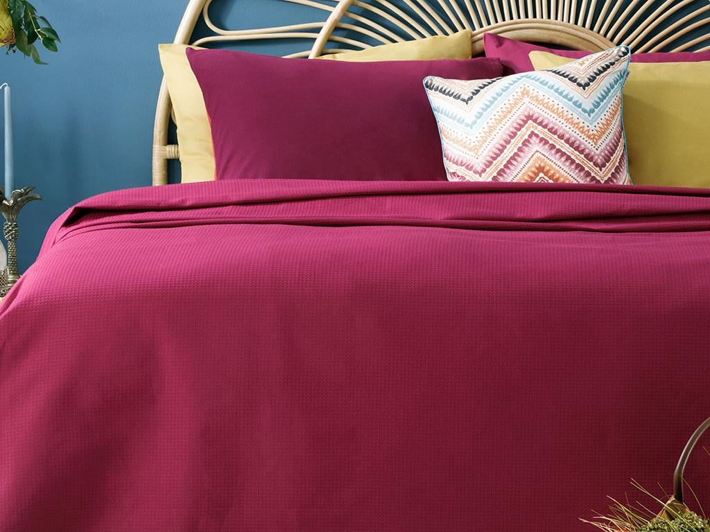 Plain ПОКРИВКА За един човек Памучен 150x220 cm Fuschia