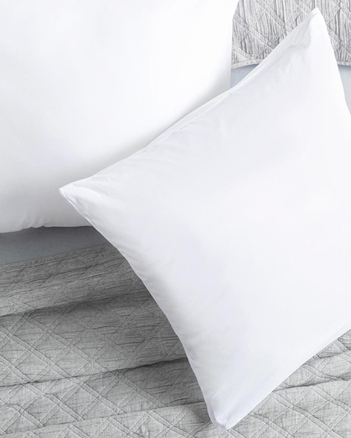 Plain Калъфка За Възглавница 2 бр. Памучен 65x65 см Бял