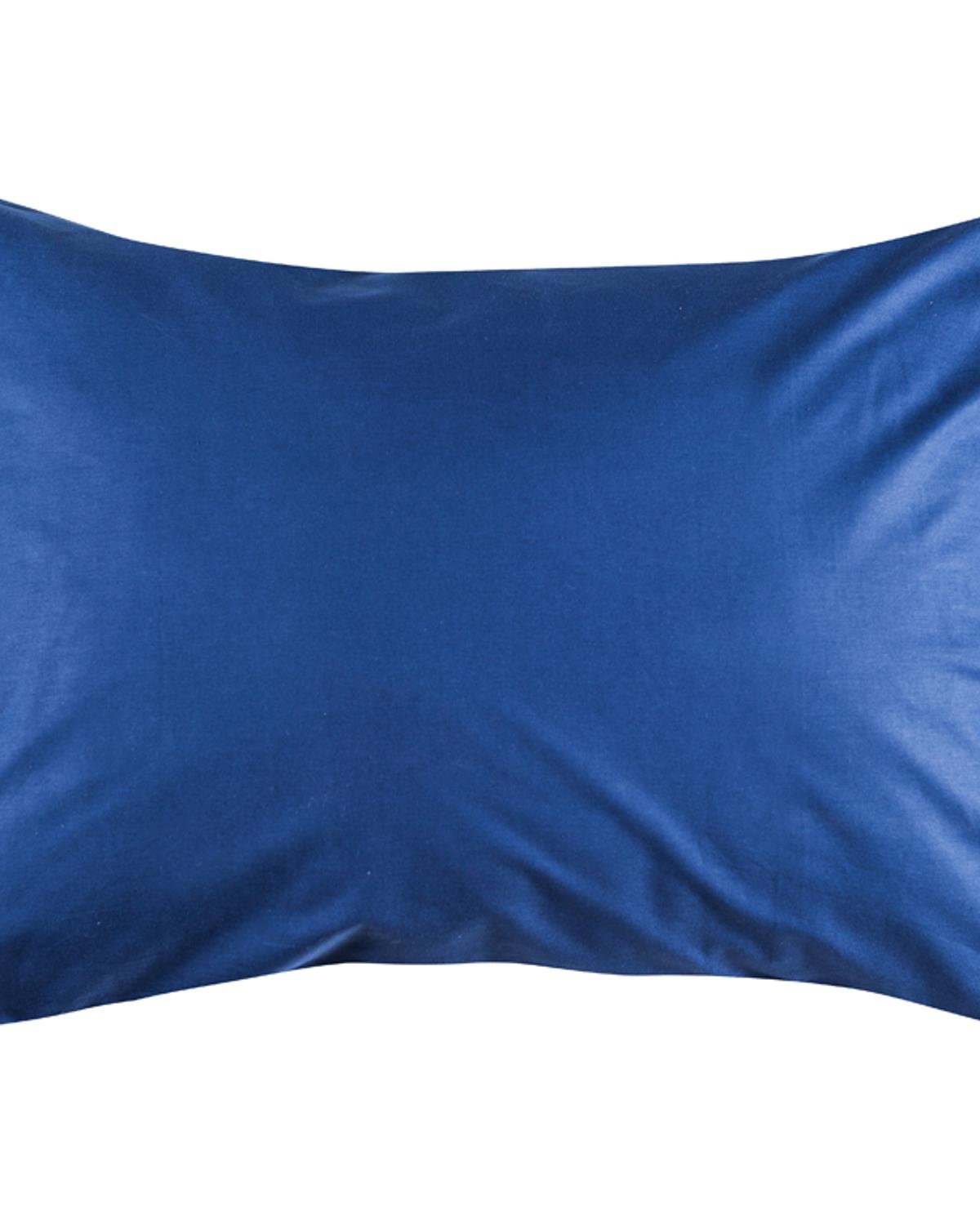 Plain Калъфка За Възглавница 2 бр. Памучен 50x70 см Морскосин